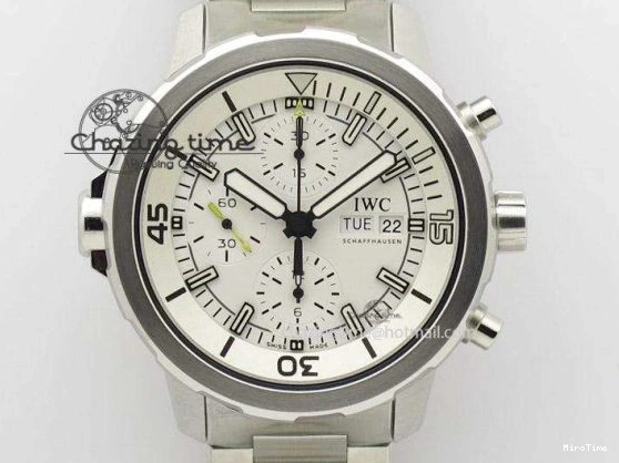 MIROTIME 0131 Portofino Chrono RG White Dial on Black Leather Strap A Vibrant 7385